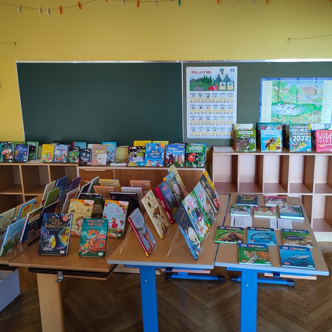 Buchausstellung für Volksschulen in Oberösterreich